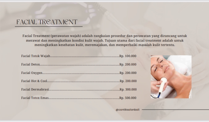 Facial Treatment